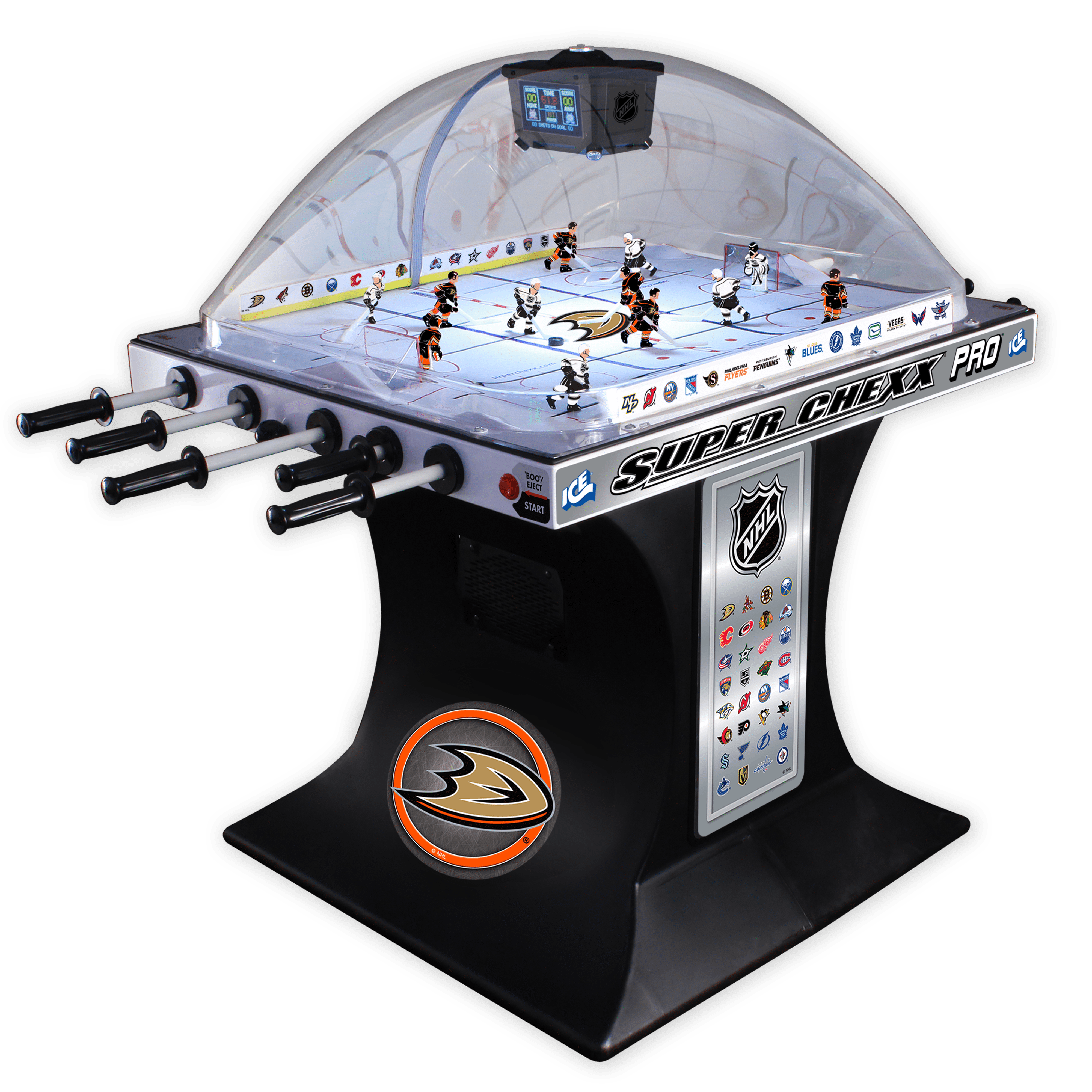 Anaheim Ducks NHL Super Chexx Pro Bubble Hockey